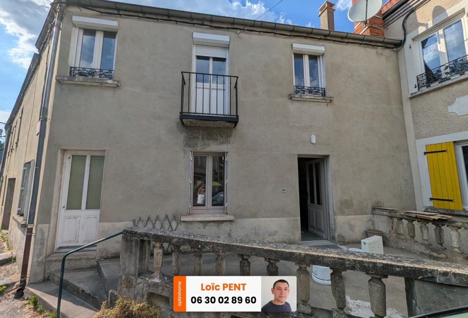 Maison de village de 74m² à vendre 4 pièces ARFEUILLES (03120) — photo 1