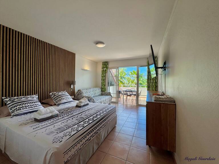 A VENDRE - CHARMANT STUDIO RENOVE AU COEUR D'UN CADRE TROPICAL RECHERCHE - SAINTE ANNE — photo 1