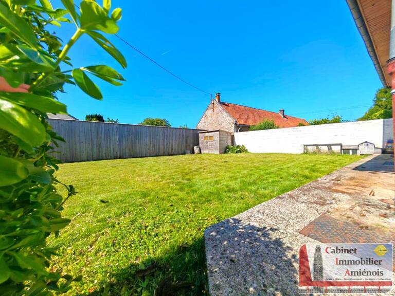 Flesselles : Pavillon individuel 125m2 avec 4 chambres, jard — photo 1
