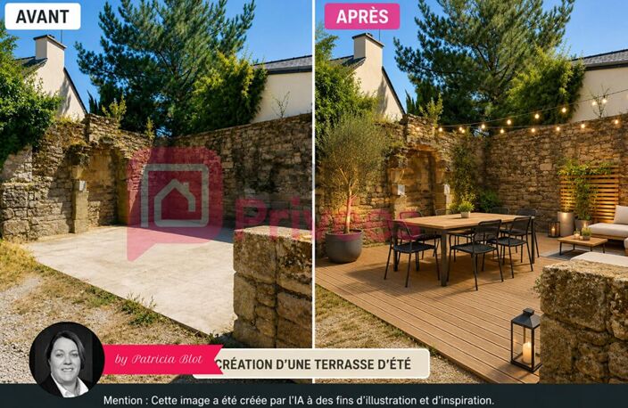 Maison avec terrasse située dans un hameau  - 59 m² habitables — photo 2