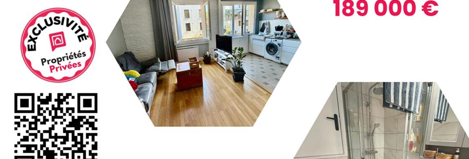 Appartement 2 Pièces 44 m² à vendre à Lyon 3 (69003)