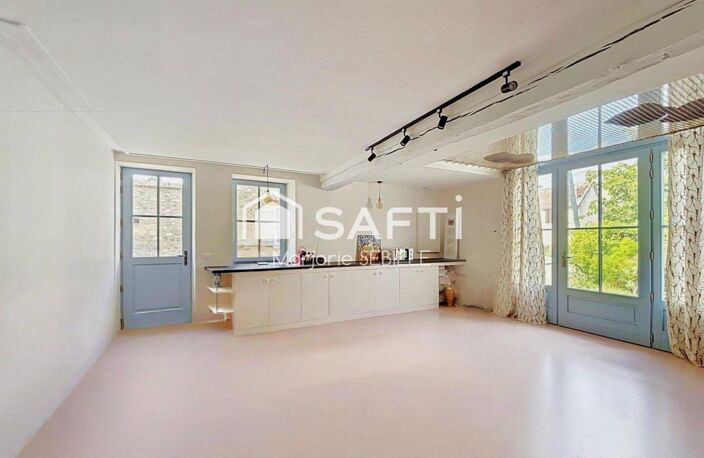 Maison en pierre rénovée en loft duplex — photo 2