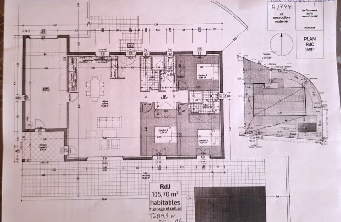 MAISON EN CONSTRUCTION - 11800 FLOURE — photo 5