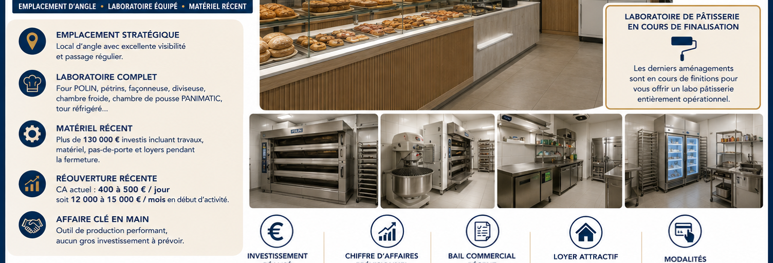 Commerce  140 m² à vendre à Savigny-sur-Orge (91600)