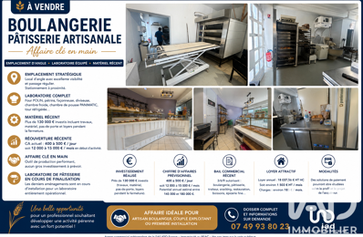 Vente Boulangerie, Pâtisserie 140 m&sup2; — photo du bien