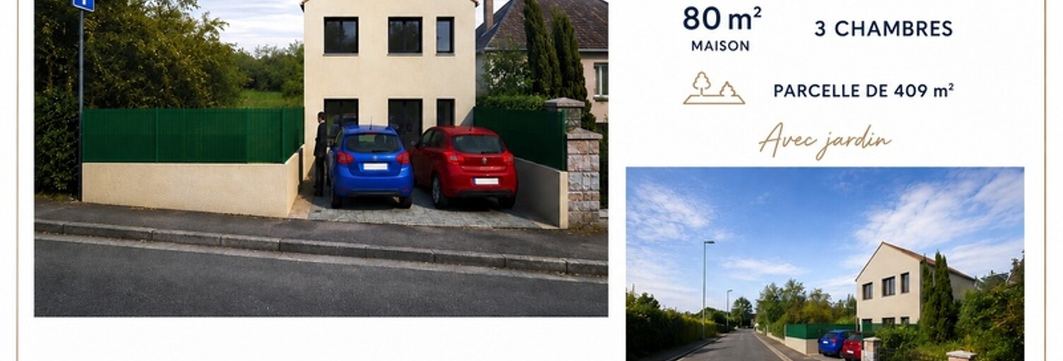 Maison 4 Pièces 88 m² à vendre à Nogent-sur-Oise (60180)