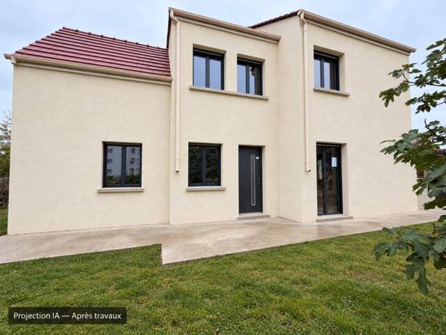 Maison avec jardin, 3 chambres et 2 stationnements NOGENT SUR OISE (60) — photo du bien