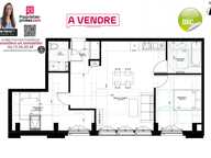 Brive hyper centre : Appartement T3 de standing au 4ème étage avec ascenseur - 234000 Euros — photo 3
