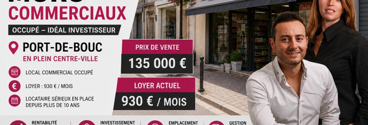 Maison 1 Pièce 22 m² à vendre à Port-de-Bouc (13110)