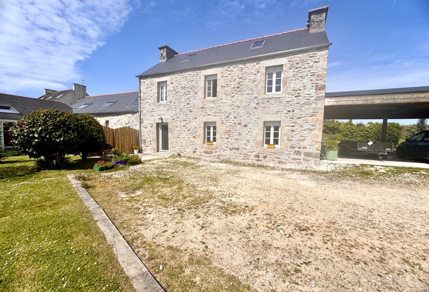 Maison en pierre à vendre 5 pièces LANNILIS (29) — photo 1