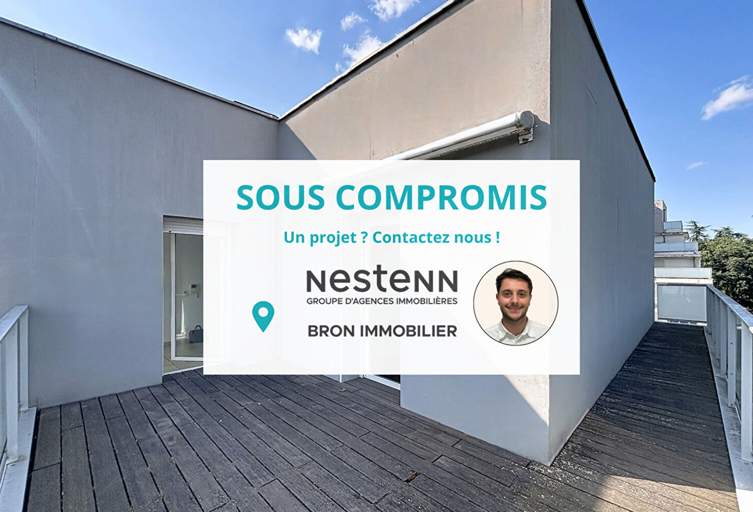Appartement T4 BRON - 76 m2 - 3 chambres - Grande terrasse - Garage PMR - Immeuble récent - 69500 BRON — photo 1