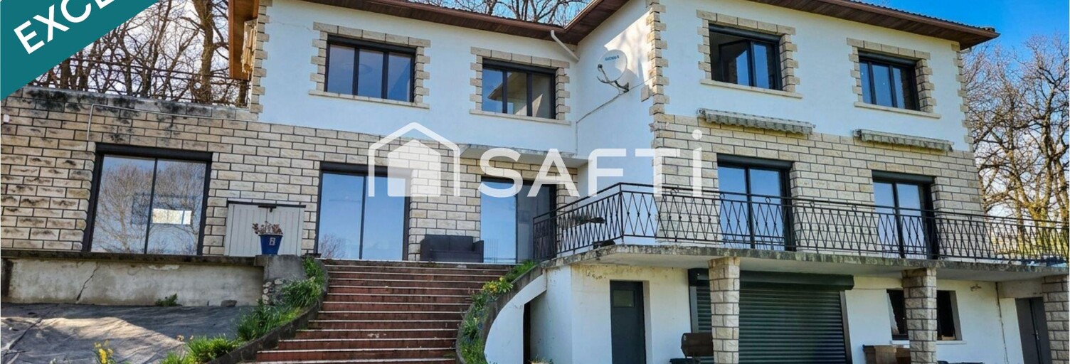 Maison 8 Pièces 225 m² à vendre à Savignac-sur-Leyze (47150)