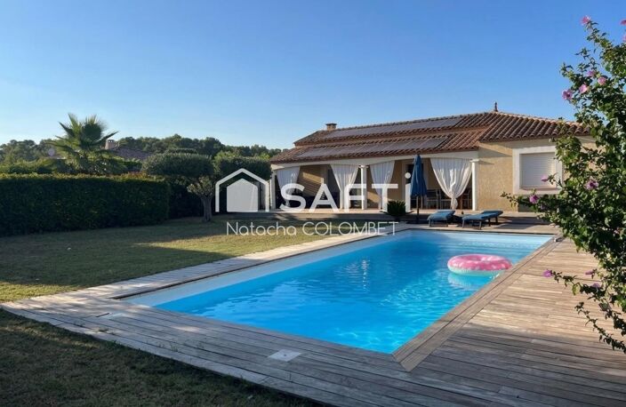 Villa "esprit vacances" plain-pied, piscine et  sans vis-à-vis — photo 2