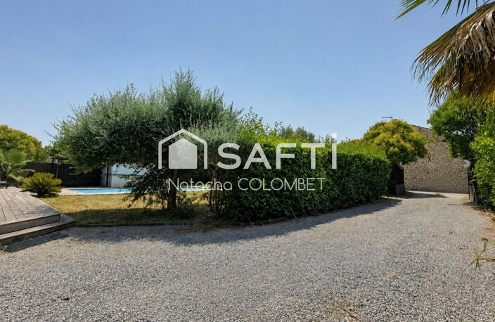 Villa "esprit vacances" plain-pied, piscine et  sans vis-à-vis — photo 5