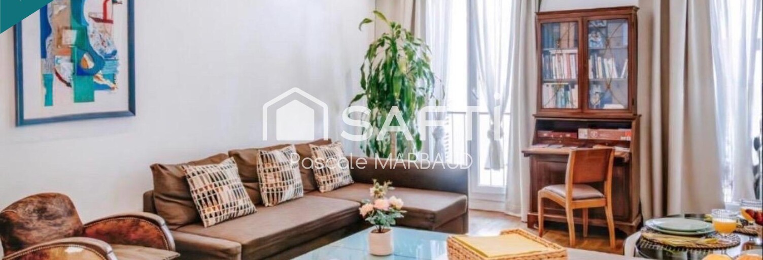 Appartement 2 Pièces 45 m² à vendre à Marseille 6 (13006)