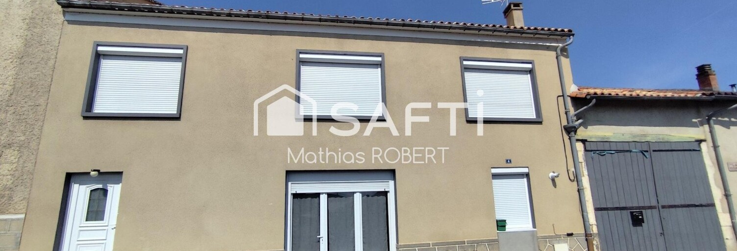 Maison 4 Pièces 110 m² à vendre à Saint-Amant-de-Boixe (16330)