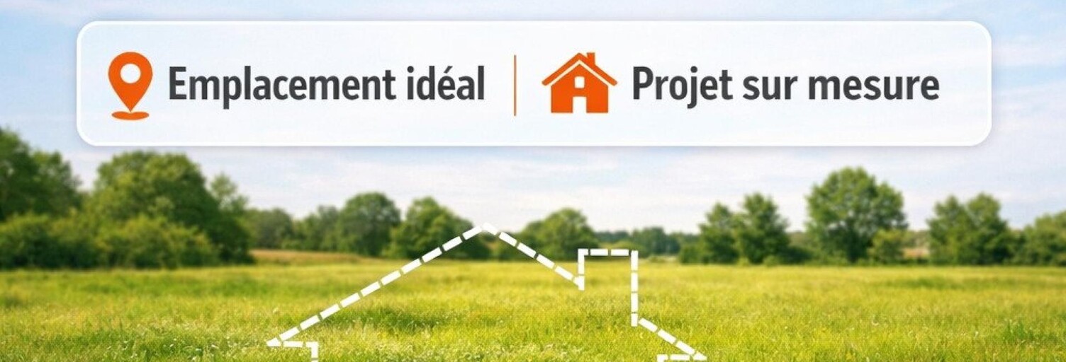 Terrain  1100 m² à vendre à Quettreville-sur-Sienne (50660)