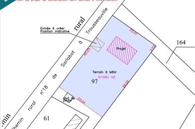 Terrain  159900 €