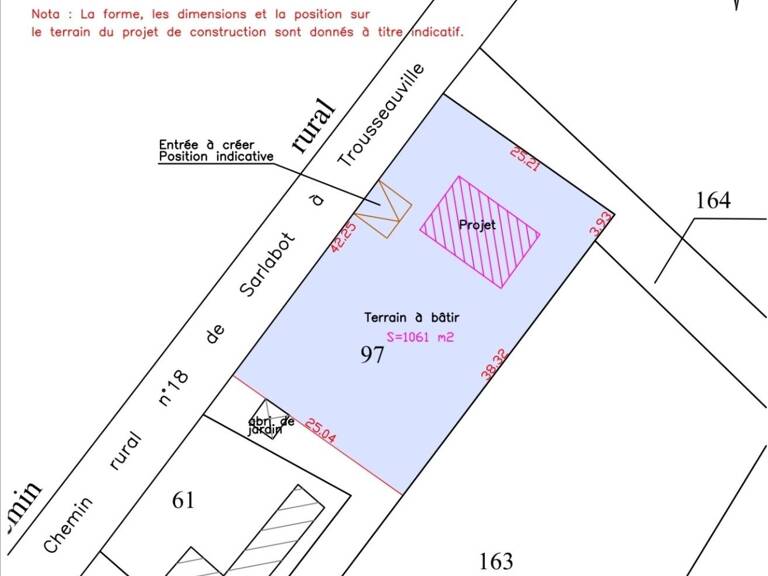 Terrain construcrible environ 1000m² 5' des plages — photo 1