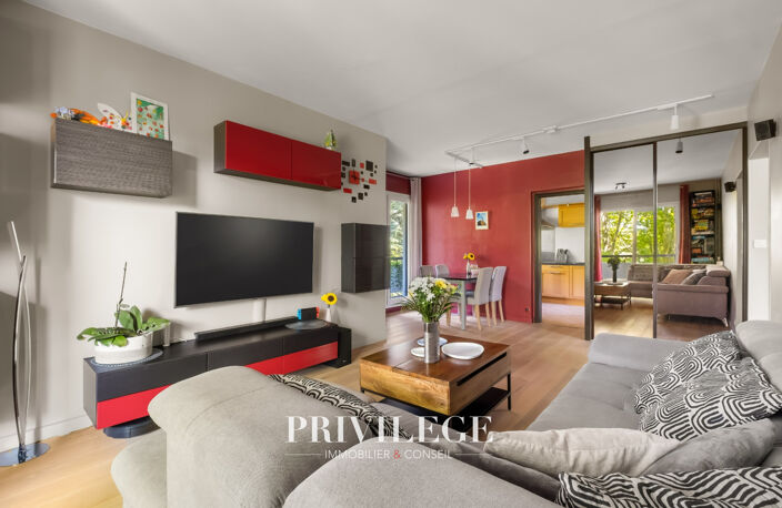 Appartement 3 pièces avec deux balcons et vue sur la végétat — photo 2