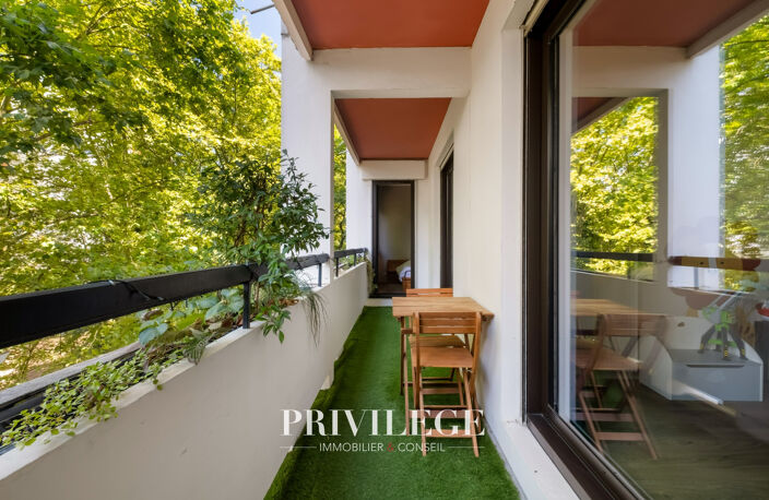 Appartement 3 pièces avec deux balcons et vue sur la végétat — photo 3