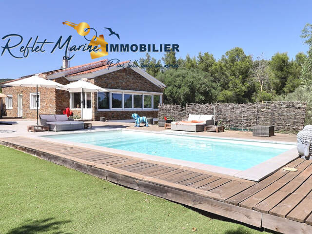 BANDOL   maison de charme rénovée   122 m2 habitables   Pisc — photo du bien