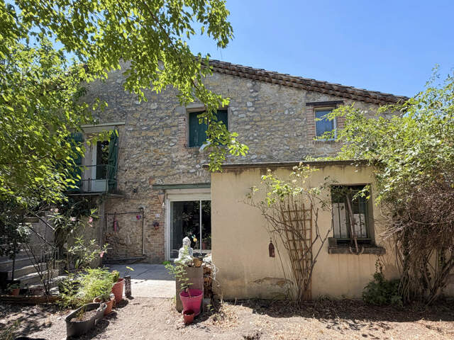 Maison en pierre de 130 m2 avec garage et terrain   Bagard, à 10 minutes d'Anduze — photo du bien