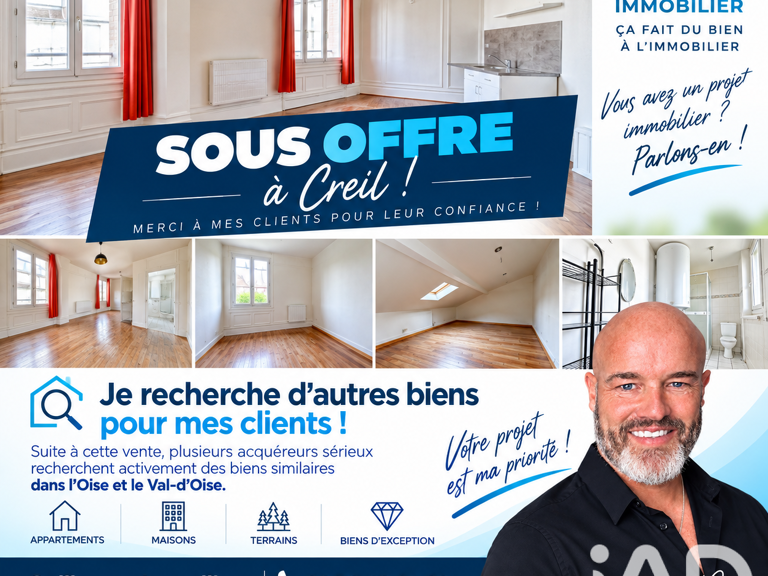 Vente Appartement 3 pièces — photo 1