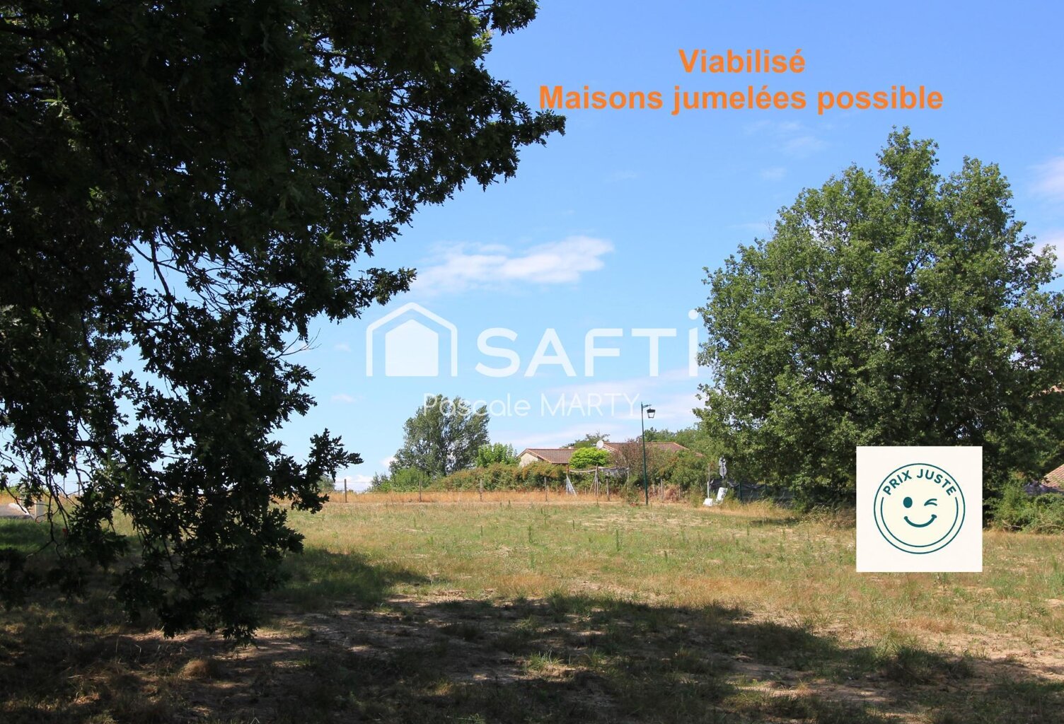 Beau terrain de 1446m² viabilisé prêt à bâtir — photo 1