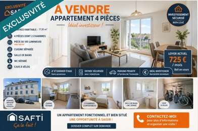 Appartement 4 pièces 184000 €