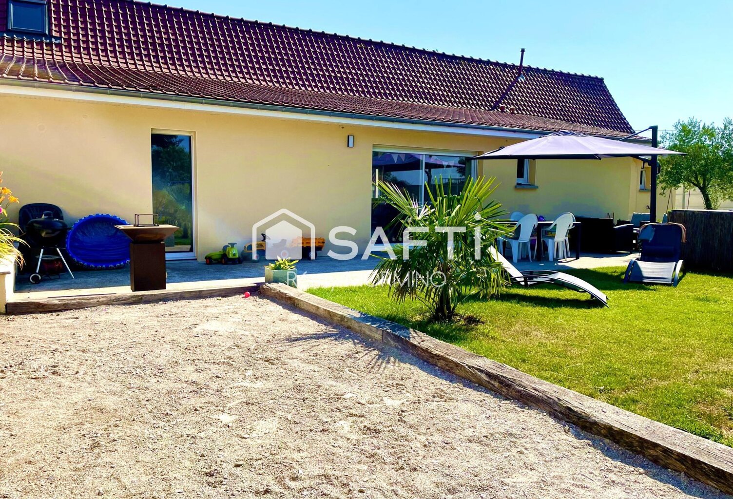 ? Nouveauté à ne pas manquer ! Découvrez cette belle maison de 153 m² entièrement rénovée, offrant de beaux volumes, des équipements modernes et un jardin exposé plein Sud. — photo 1