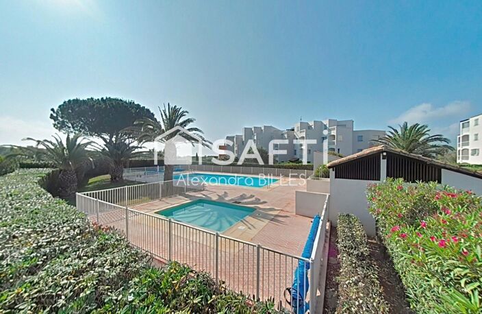 Résidence Accès direct Plage et piscine : T2 + Cabine et place de parking privative — photo 4