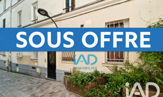 Appartement 1 Pièce 19 m² à vendre à Paris 18 (75018)