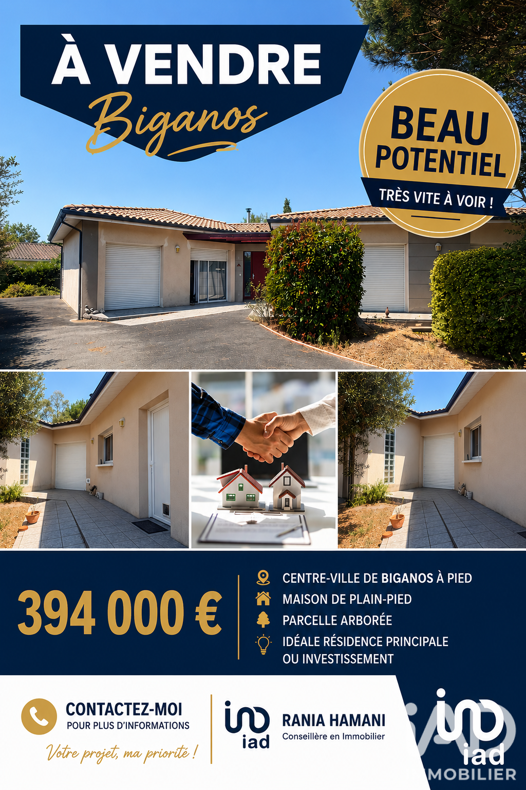 Agence immobilière de I@D FRANCE