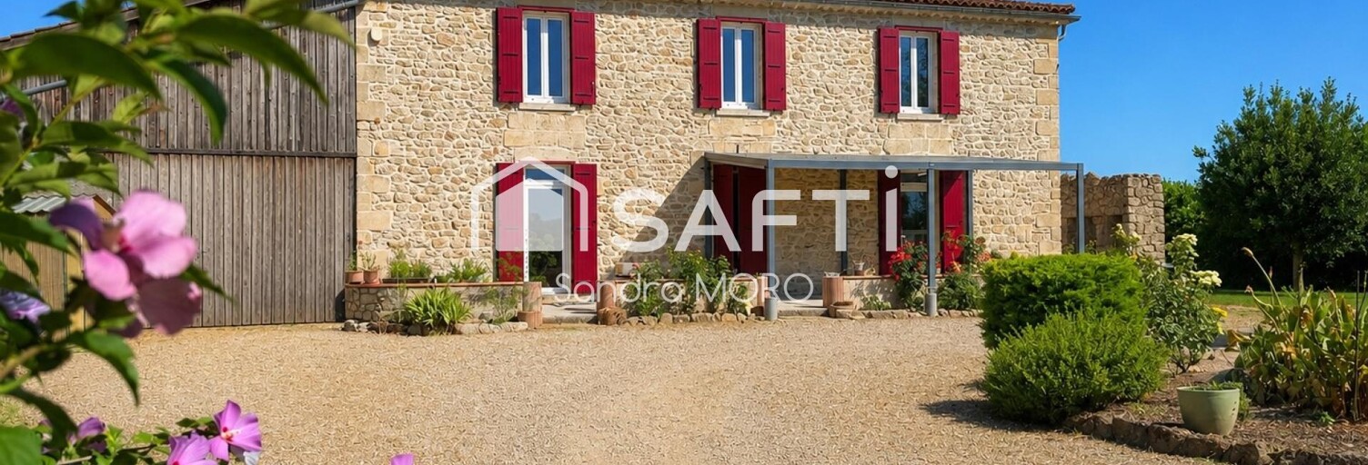 Maison 7 Pièces 185 m² à vendre à Bourdelles (33190)