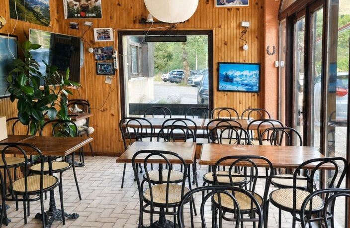Murs et fonds snack bar restaurant glacier crêperie — photo 4