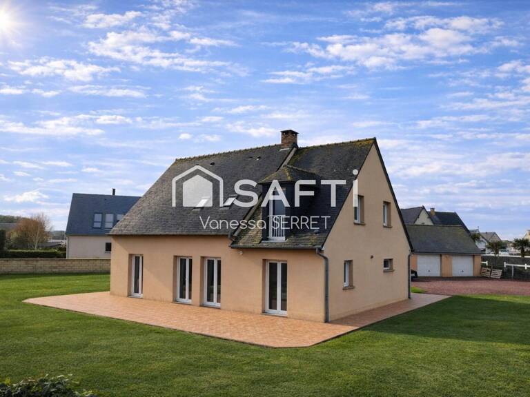 VUE MER EXCEPTIONNELLE  MAISON FAMILIALE À VIERVILLE-SUR-MER — photo 1