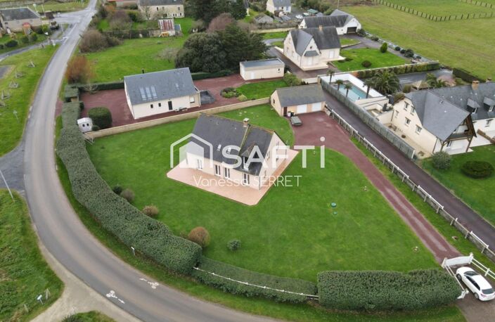 VUE MER EXCEPTIONNELLE  MAISON FAMILIALE À VIERVILLE-SUR-MER — photo 5