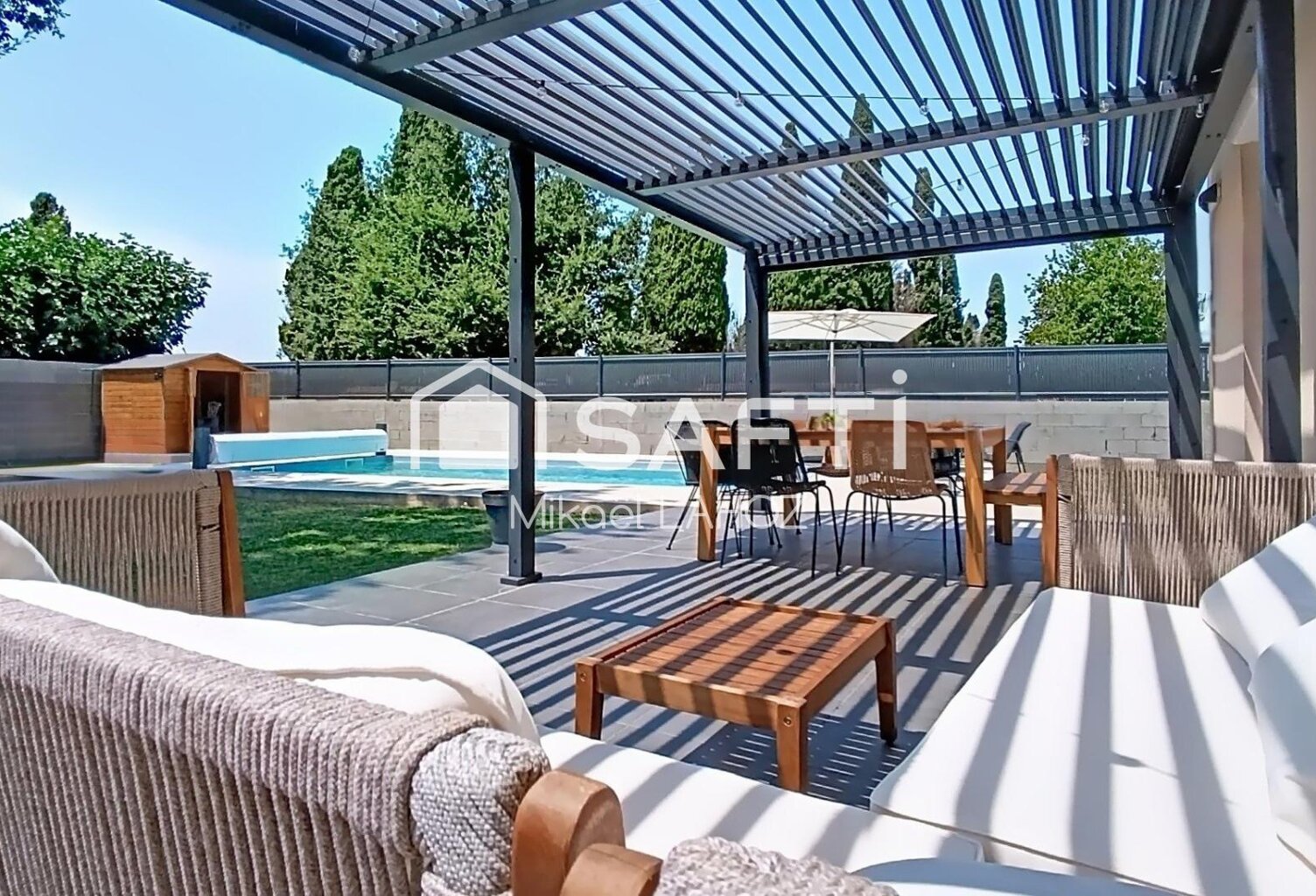 MAISON T4, TERRAIN 1100 M², PISCINE, GARAGE — photo 1