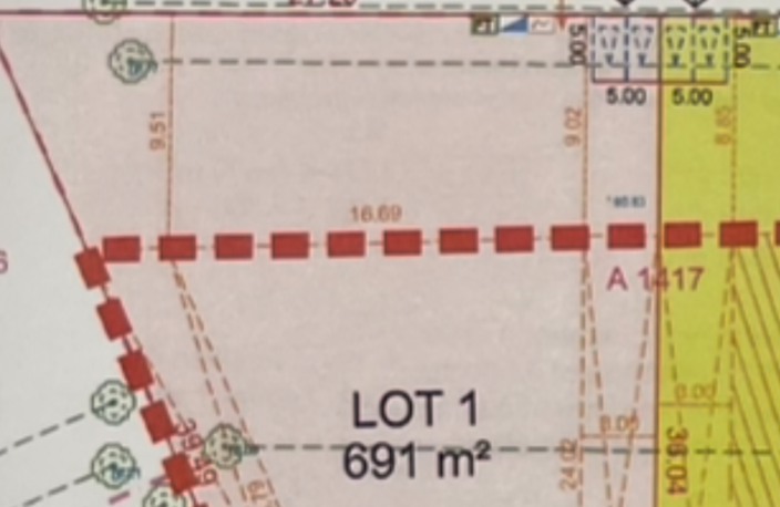 Vente Terrain 691 m&sup2; — photo 3