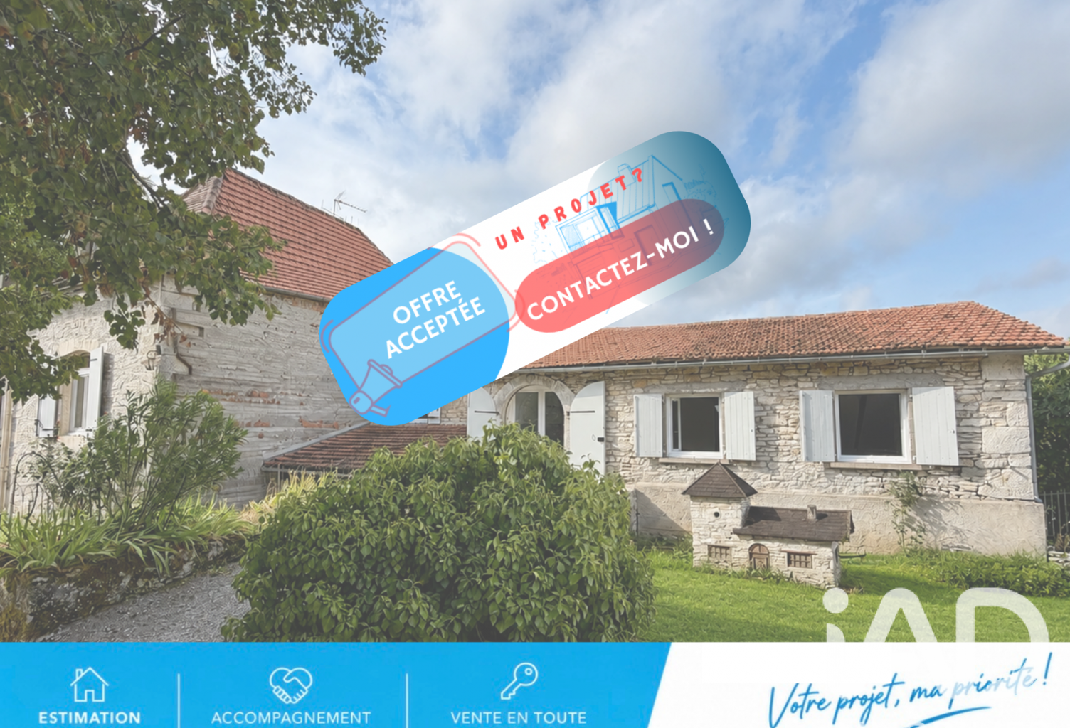 Vente Maison de village 7 pièces — photo 1
