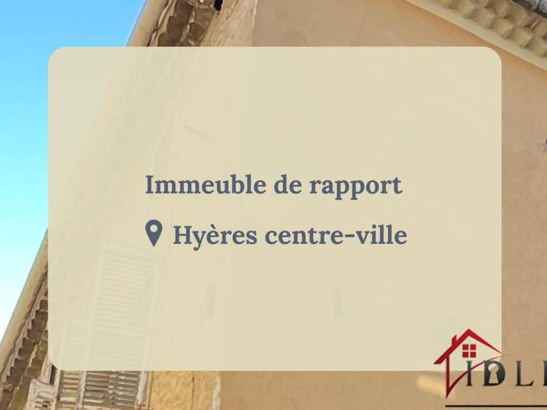 IMMEUBLE DE RAPPORT CENTRE-VILLE HYERES — photo 1