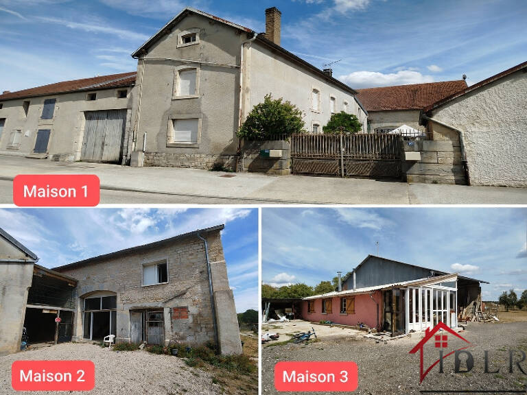 ENSEMBLE IMMOBILIER COMPOSE DE 3 MAISONS — photo 1