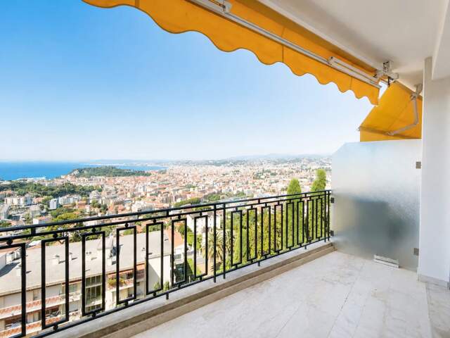 NICE MONT ALBAN - VUE MER — photo du bien