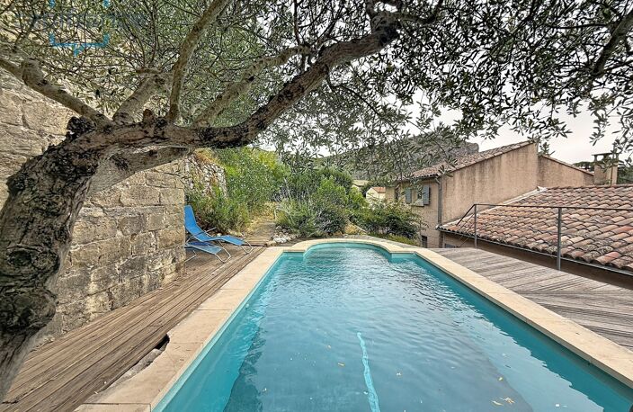 Maison à vendre 5 pièces ANDUZE (30) terrain environ 865 m2 et piscine — photo 2