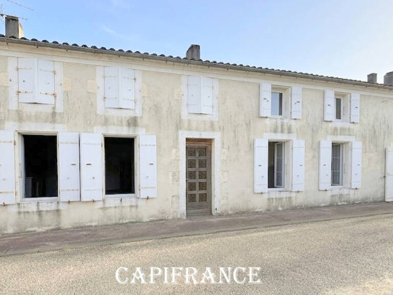 Maison charentaise en pierre à rénover - 9 pièces - 190 m² habitables - 5 chambres - Dépendances & Grenier Réhabilitable - MORAGNE (17) — photo 1