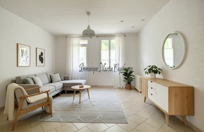 Dpt Sarthe (72), à vendre LA CHARTRE SUR LE LOIR maison P6 de 132,48 m² - Terrain de 629,00 m² - cave-balcon- terasse — photo 5