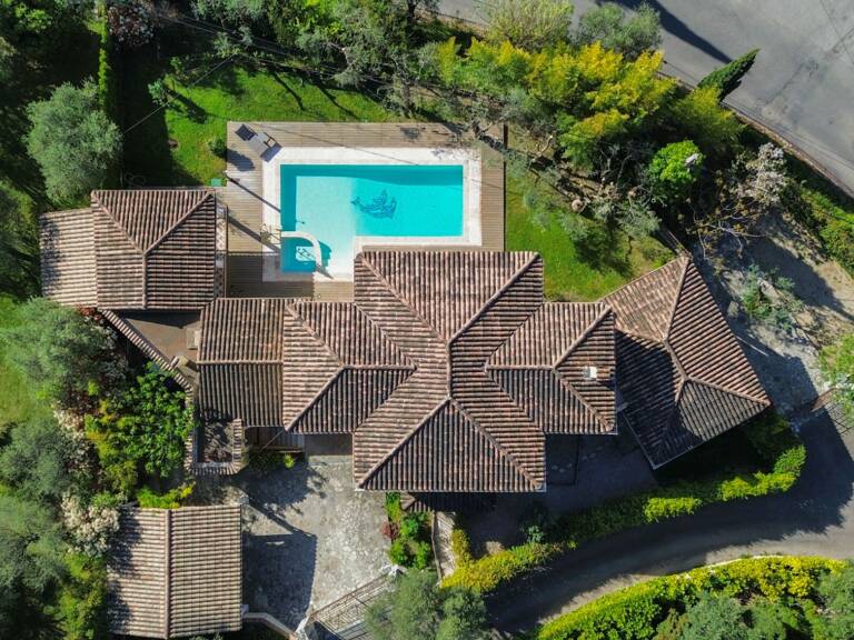 Villa contemporaine de prestige – Vue mer – Piscine chauffée & jacuzzi – Saint-Jean Grasse — photo 1