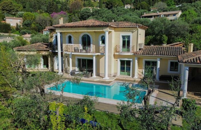 Villa contemporaine de prestige – Vue mer – Piscine chauffée & jacuzzi – Saint-Jean Grasse — photo 2