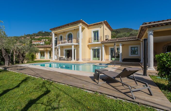 Villa contemporaine de prestige – Vue mer – Piscine chauffée & jacuzzi – Saint-Jean Grasse — photo 4